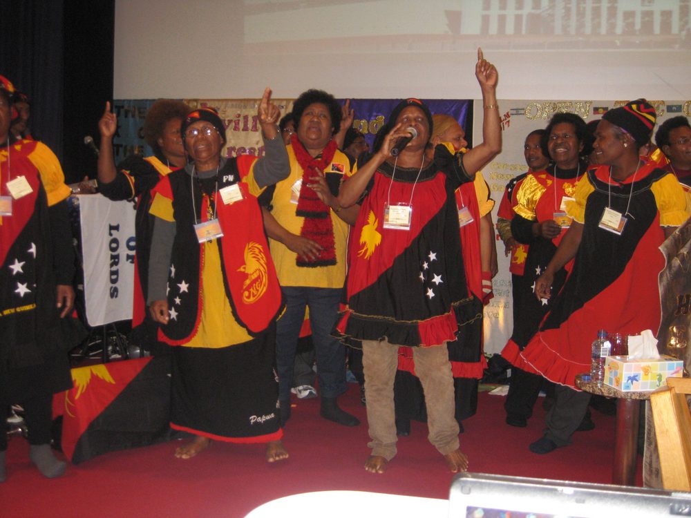 Canberra Psalm 24:7 conference 2012: PNG singers