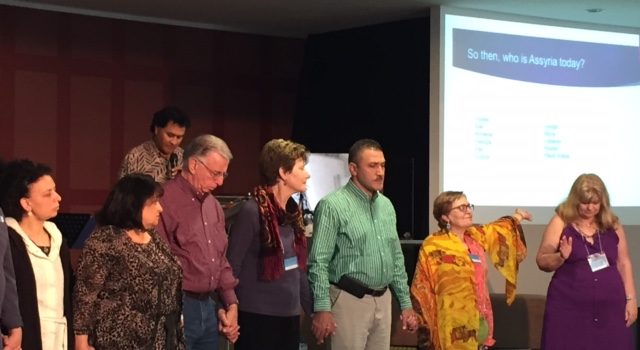 Sons of Abraham conference, Sydney 2015: Isaiah 19 highway prophetic act
