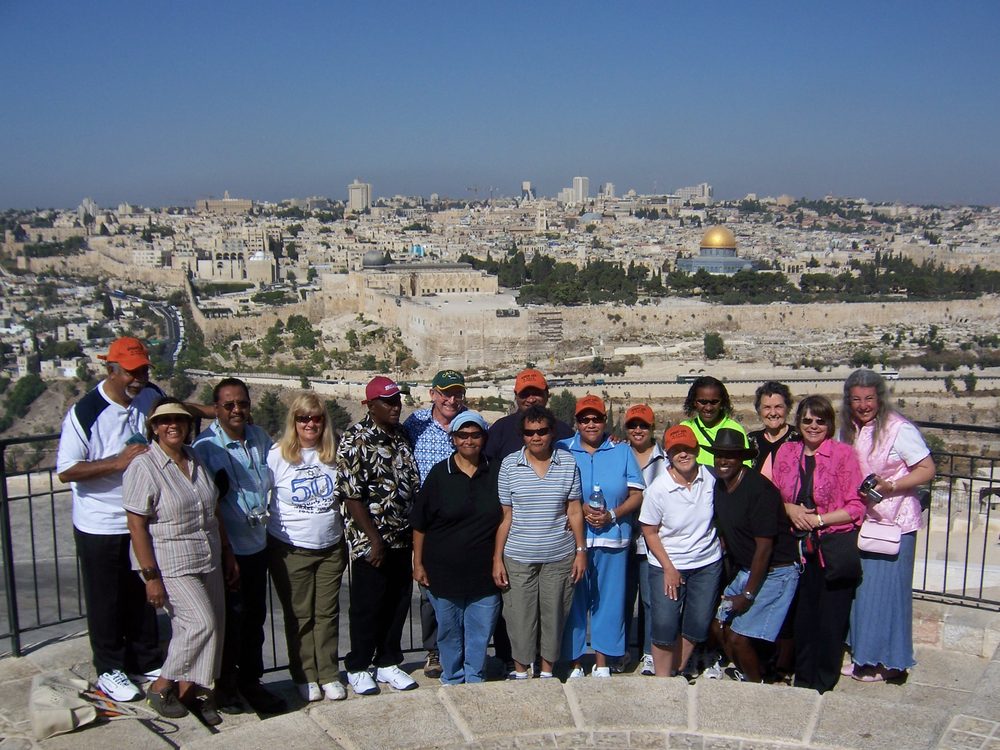 Our team from Australia in Israel for the All Nations Convocation Jerusalem, 2006
